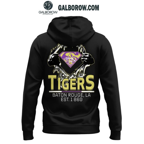 LSU Tigers Baton Rouge LA Est 1860 LSU Football Hoodie T-Shirt