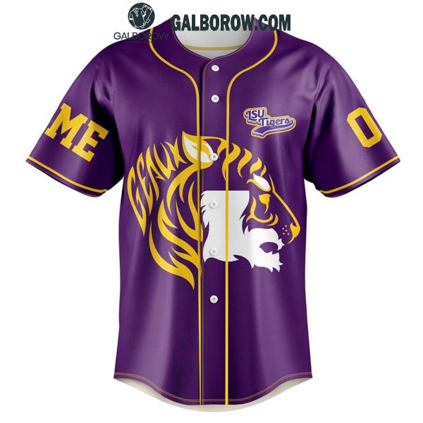 LSU Tigers New Season Geaux Tigers 2024 Personalized Baseball Jersey