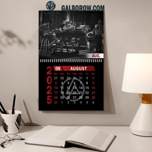 Linkin Park In The End Happy New Year 2025 Wall Hanging Calendar