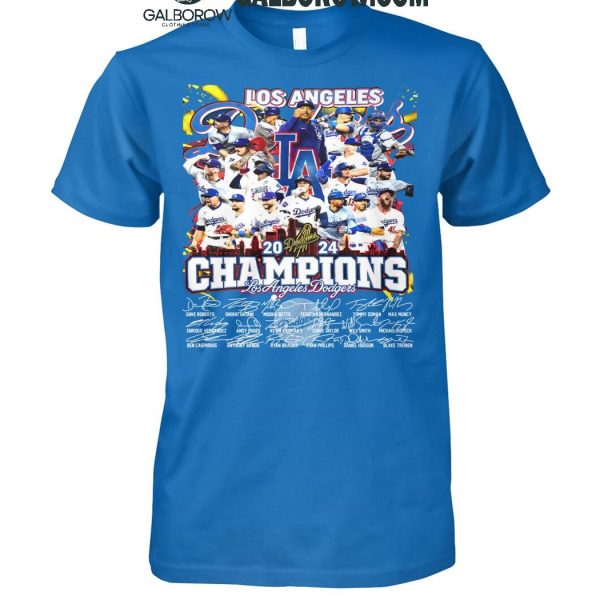 Los Angeles Dodgers 2024 Champions Forever Memories T-Shirt