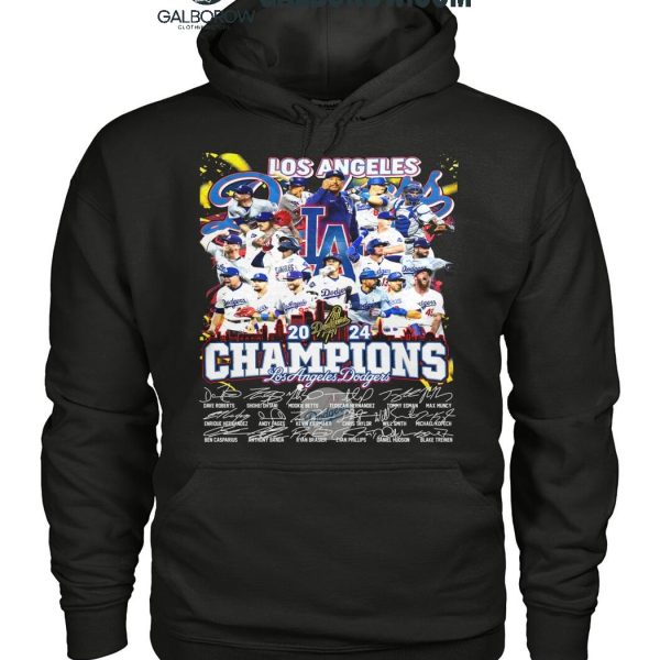 Los Angeles Dodgers 2024 Champions Forever Memories T Shirt