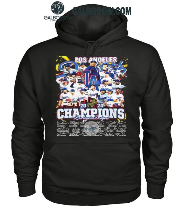 Los Angeles Dodgers 2024 Champions Forever Memories T-Shirt