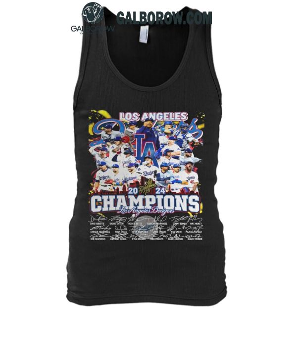 Los Angeles Dodgers 2024 Champions Forever Memories T-Shirt