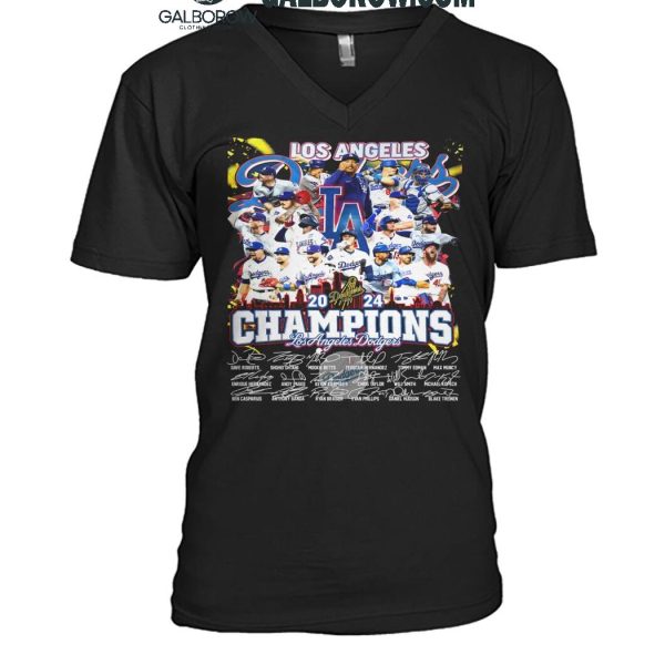 Los Angeles Dodgers 2024 Champions Forever Memories T Shirt