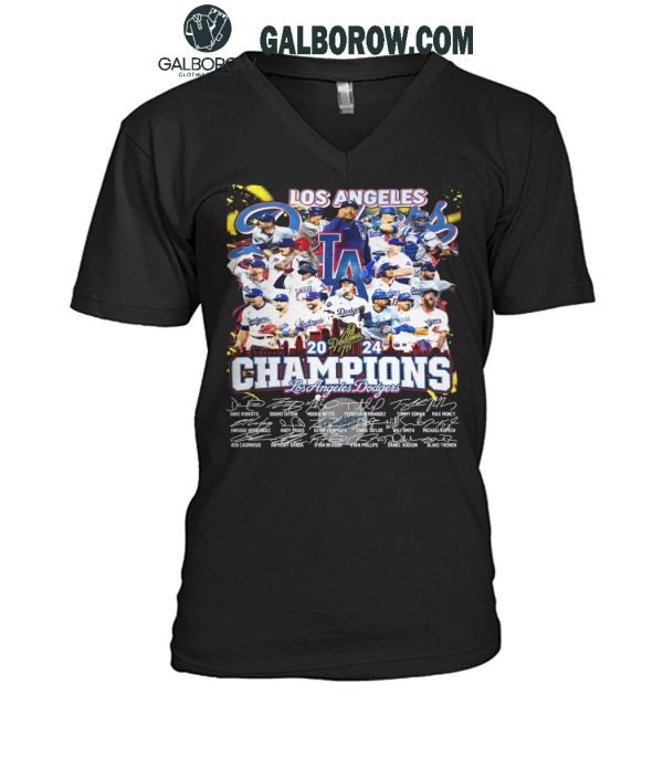 Los Angeles Dodgers 2024 Champions Forever Memories T-Shirt