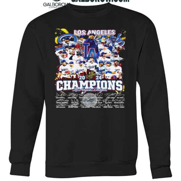 Los Angeles Dodgers 2024 Champions Forever Memories T Shirt