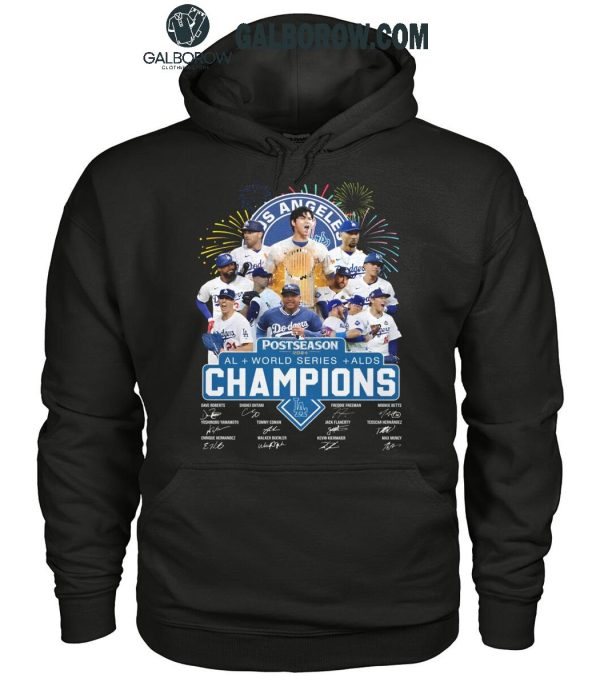 Los Angeles Dodgers American League World Series ALDS 2024 Champions T-Shirt