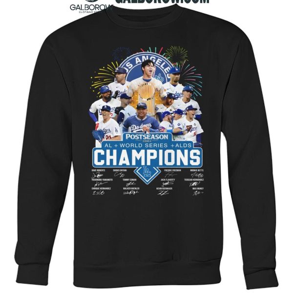 Los Angeles Dodgers American League World Series ALDS 2024 Champions T Shirt