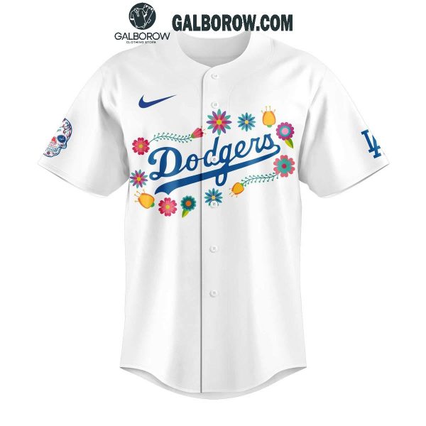 Los Angeles Dodgers Dia De Los Muertos 2024 Baseball Jersey