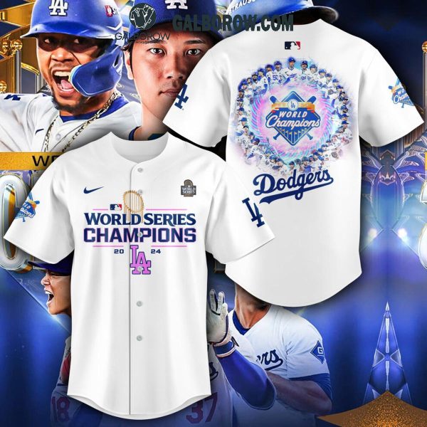 Los Angeles Dodgers Limited 2024 World Series Champions Baseball Jersey