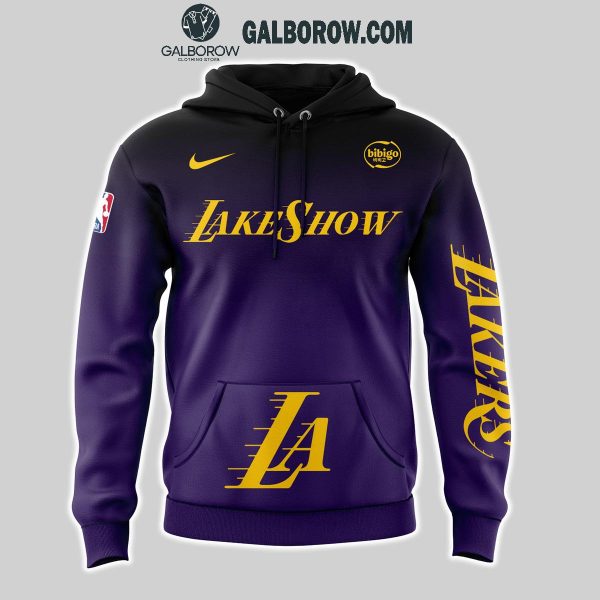 Los Angeles Lakers 2024_25 New Season City Edition Hoodie T-Shirt