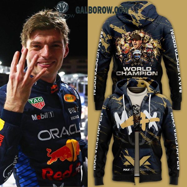 Max Verstappen Red Bull Racing Team World Champion 2024 Hoodie T-Shirt