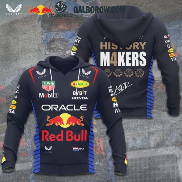 Max Verstappen World Champs 2024 Red Bull Racing History Makers Hoodie T-Shirt