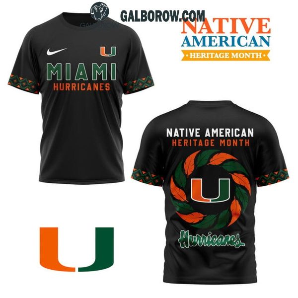 Miami Hurricanes Native American Heritage Month 2024 Hoodie T-Shirt