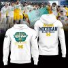 Michigan Wolverines Fort Myers Tip-Off Champions 2024 Yellow Style Hoodie T-Shirt