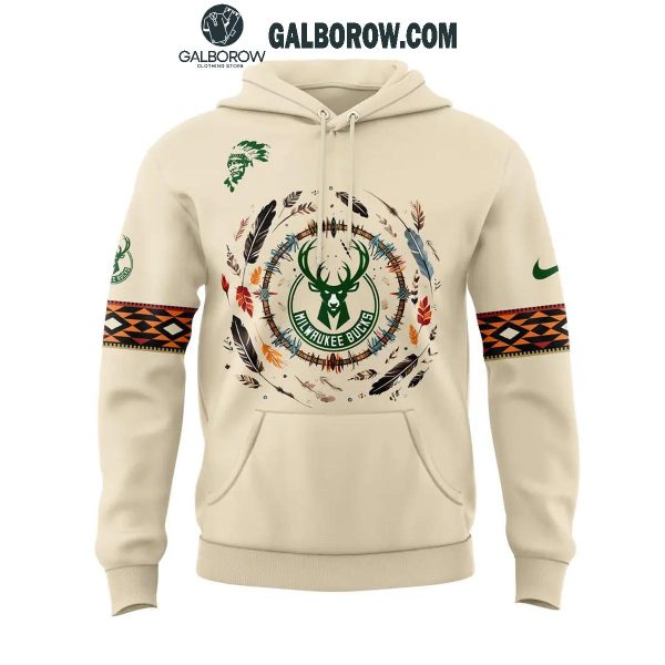 Milwaukee Bucks Native American Heritage Month Love 2024 Hoodie T-Shirt