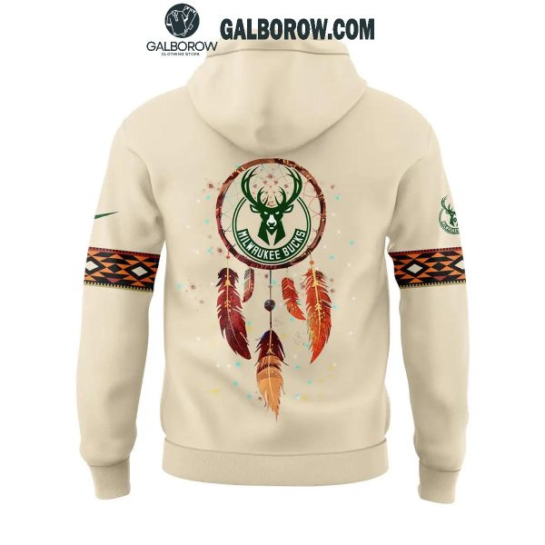 Milwaukee Bucks Native American Heritage Month Love 2024 Hoodie T-Shirt