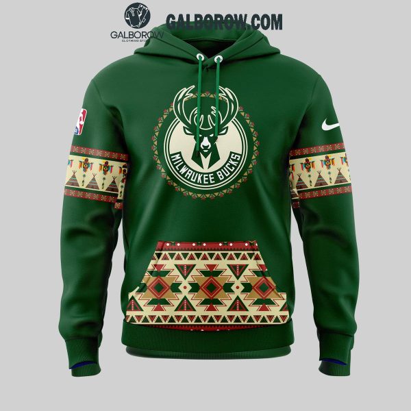 Milwaukee Bucks Pride Of Native American Heritage 2024 Hoodie T-Shirt