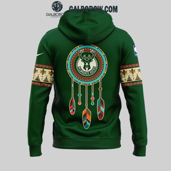 Milwaukee Bucks Pride Of Native American Heritage 2024 Hoodie T-Shirt