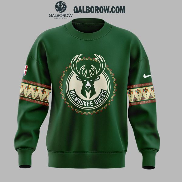 Milwaukee Bucks Pride Of Native American Heritage 2024 Hoodie T-Shirt