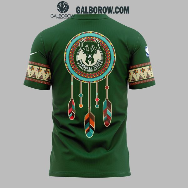 Milwaukee Bucks Pride Of Native American Heritage 2024 Hoodie T-Shirt