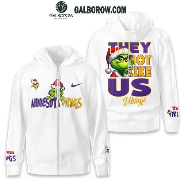 Minnesota Vikings Football They Not Like Us Merry Christmas Hoodie T-Shirt