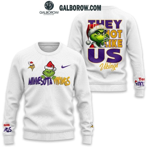 Minnesota Vikings Football They Not Like Us Merry Christmas Hoodie T-Shirt