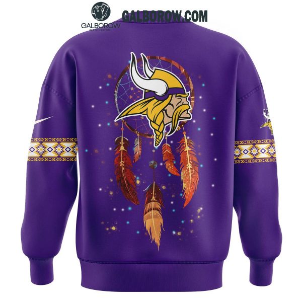 Minnesota Vikings Native American Heritage Night Sweatshirt 2024 Hoodie T-Shirt