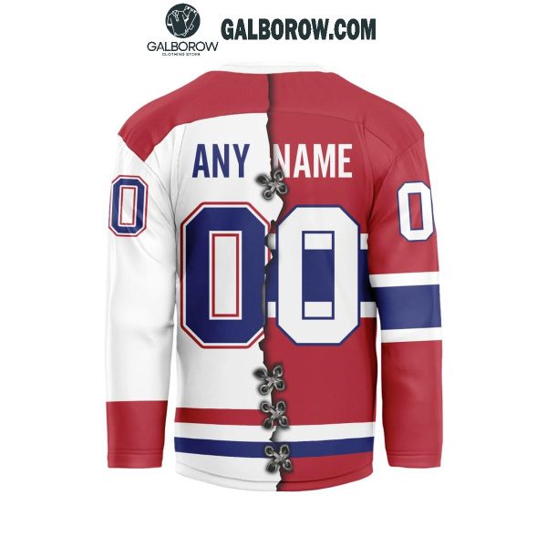 Montreal Canadiens 2024 Home Mix Away Personalized Hockey Jersey