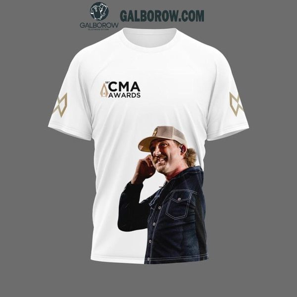 Morgan Wallen Entertainer Of The Year CMA Award 2024 Hoodie T-Shirt White