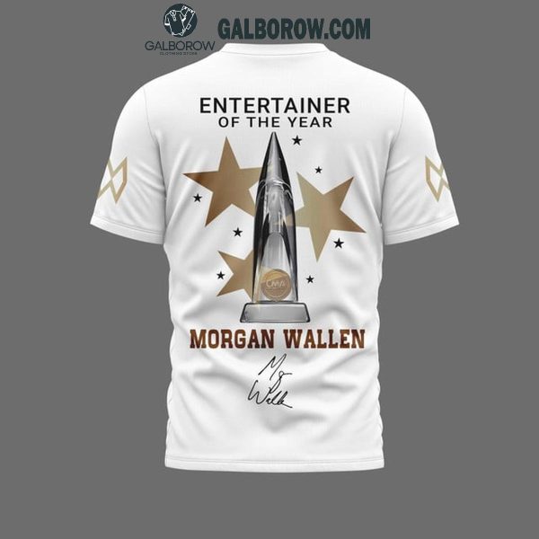 Morgan Wallen Entertainer Of The Year CMA Award 2024 Hoodie T-Shirt White