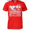 Red Bull Racing Max Verstappen 2024 World Champion T-Shirt