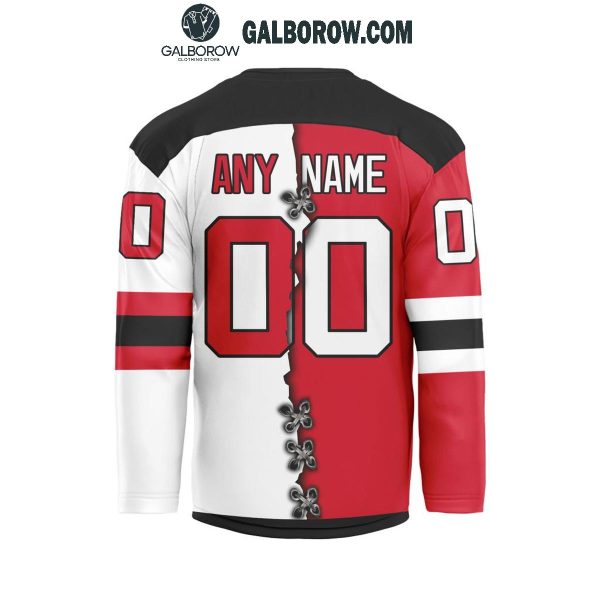 New Jersey Devils 2024 Home Mix Away Personalized Hockey Jersey