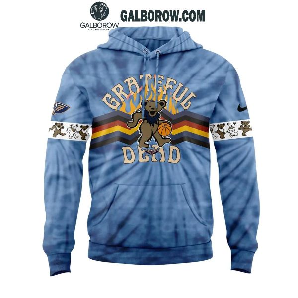 New Orleans Pelicans Grateful Dead Enjoy The Night 2024 Hoodie T-Shirt