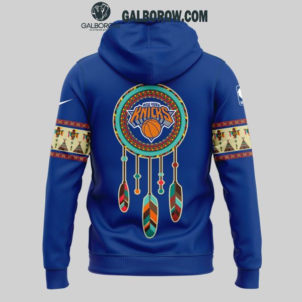 New York Knicks The Pride Of Native American Heritage 2024 Celebrating Hoodie T-Shirt