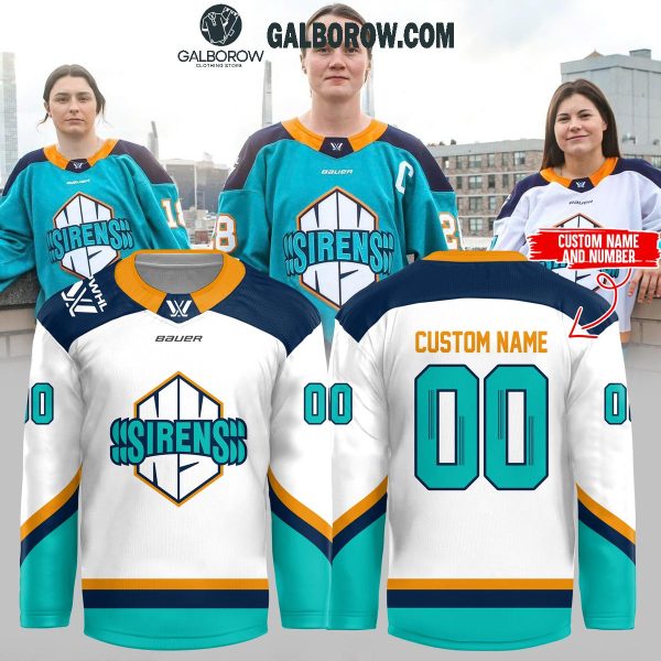 New York Sirens Full Volume Hockey 2024 Personalized Hockey Jersey