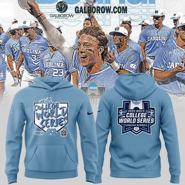 North Carolina Tar Heels 2024 NCAA Men’s Baseball College World Series Hoodie T-Shirt