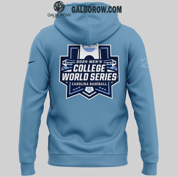 North Carolina Tar Heels 2024 NCAA Men’s Baseball College World Series Hoodie T-Shirt