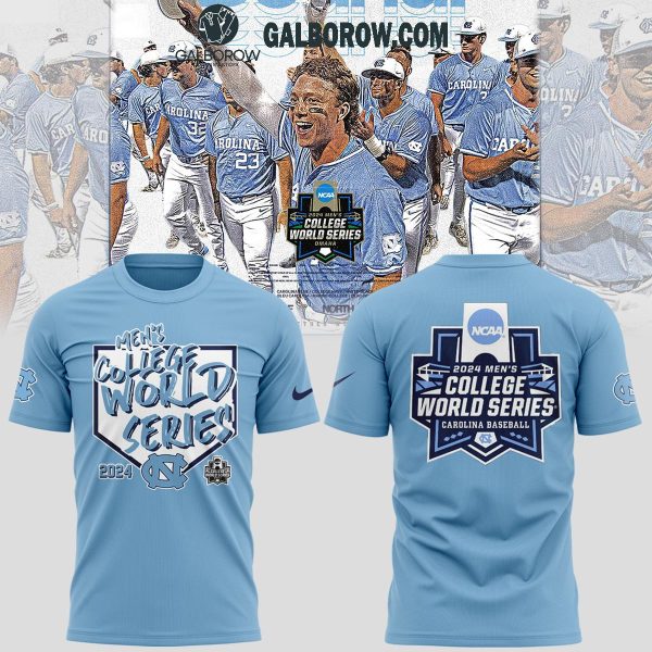 North Carolina Tar Heels 2024 NCAA Men’s Baseball College World Series Hoodie T-Shirt