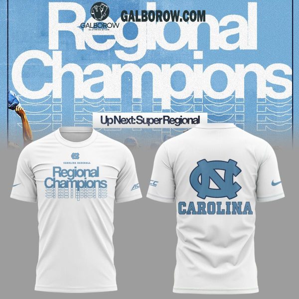 North Carolina Tar Heels Regional Champions 2024 Men’s Baseball Hoodie T-Shirt