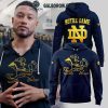 Notre Dame Fighting Irish Brick x Brick Notre Dame Football 2024 Hoodie T-Shirt