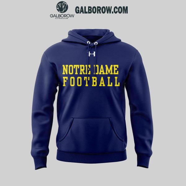 Notre Dame Fighting Irish Brick x Brick Notre Dame Football 2024 Hoodie T-Shirt