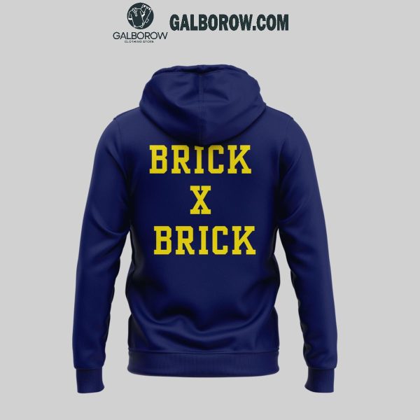 Notre Dame Fighting Irish Brick x Brick Notre Dame Football 2024 Hoodie T-Shirt