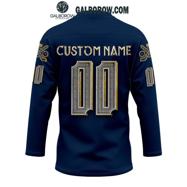 Notre Dame Fighting Irish Go Irish Hockey Team 2024 Personalized Hockey Jersey