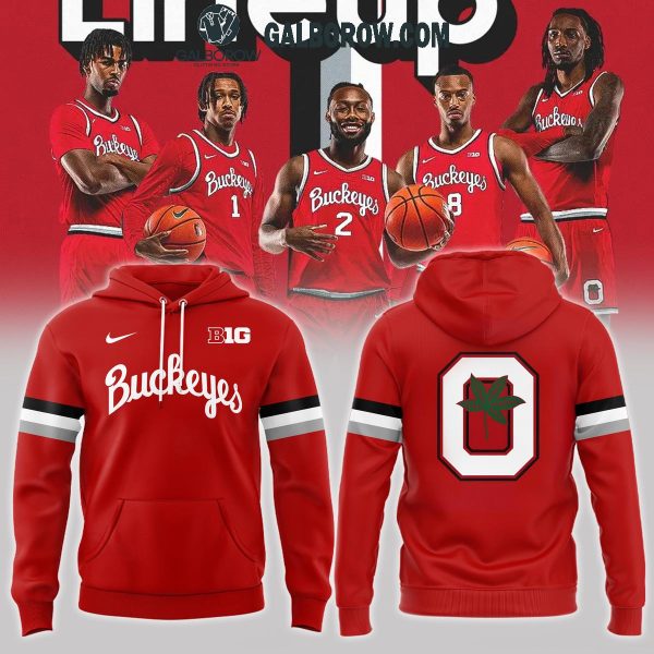 Ohio State Buckeyes Basketball 420 Magical Love Red Design Hoodie T-Shirt