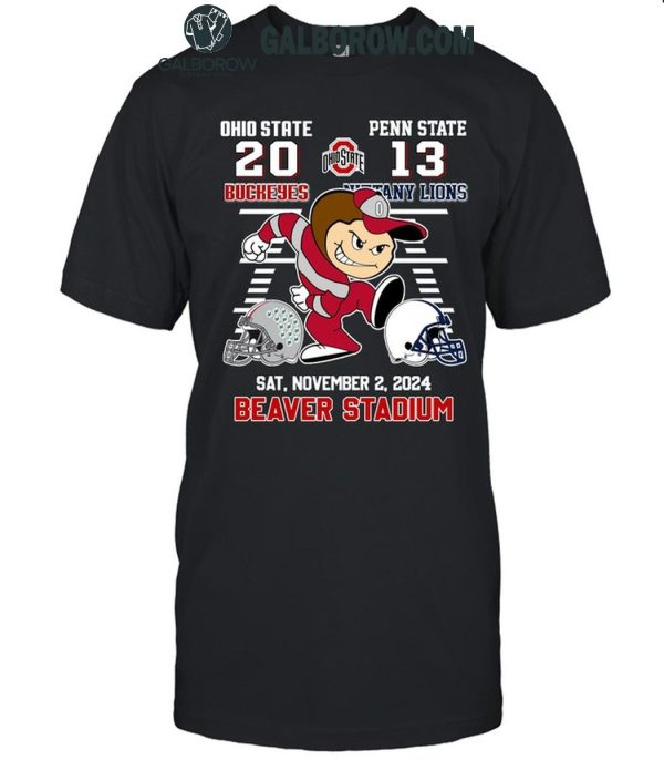 Ohio State Buckeyes Beat Penn State Nittany Lions 2024 T-Shirt