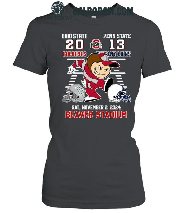 Ohio State Buckeyes Beat Penn State Nittany Lions 2024 T-Shirt