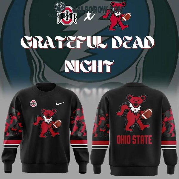 Ohio State Buckeyes Football 2024 Night Of Grateful Dead Sweatshirt Hoodie T-Shirt