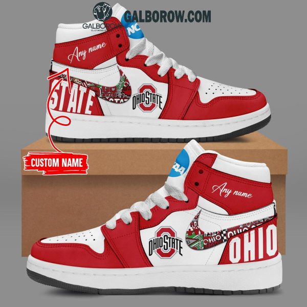 Ohio State Buckeyes The Pride Of Team 2024 Personalized Air Jordan 1 Shoes