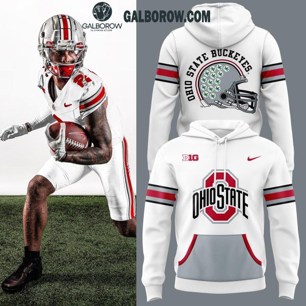 Ohio State Buckeyes We Are One Football Team 2024 White Design Hoodie T-Shirt